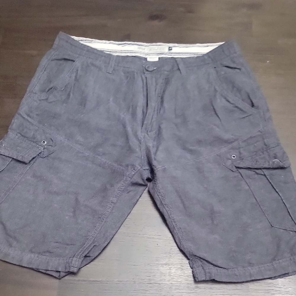 Men's Gray Cargo Shorts